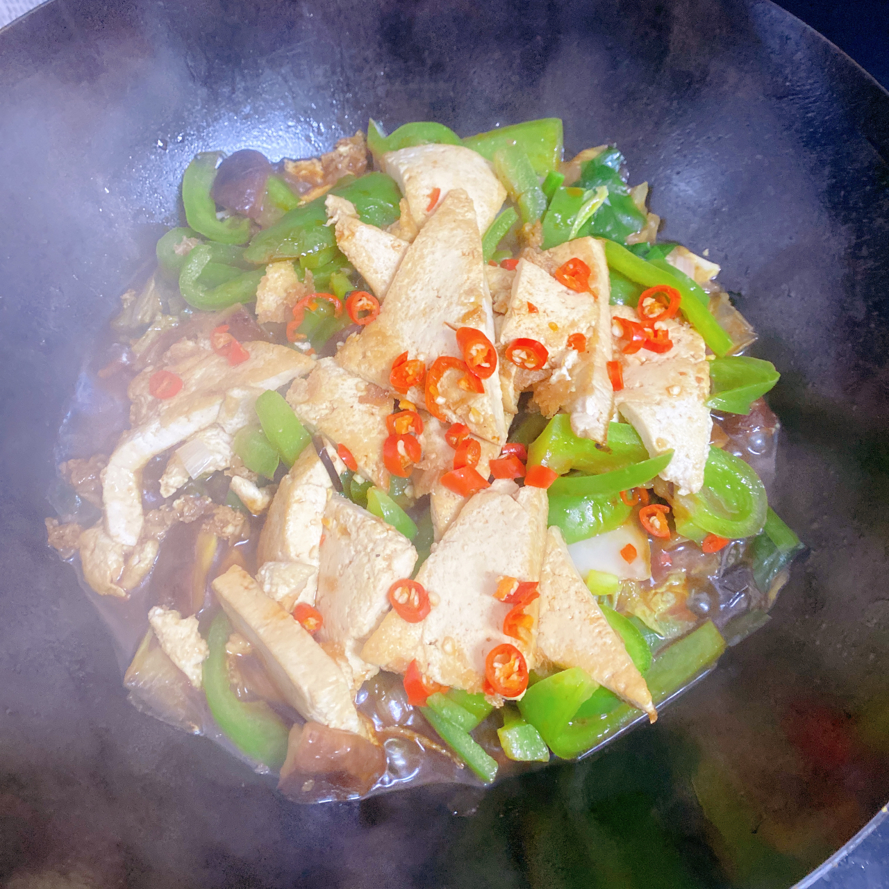 豆腐杂蔬煲