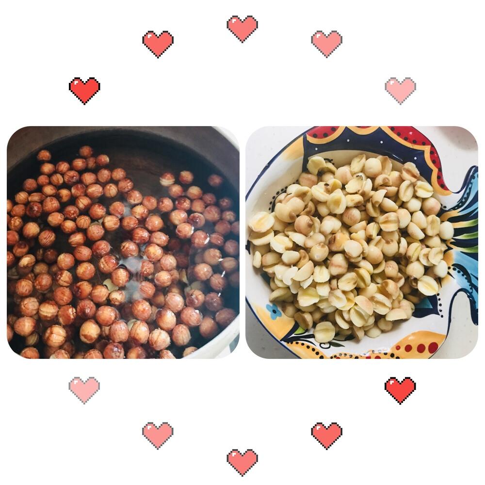 莲蓉芝麻馅儿（红皮莲子如何去皮的小妙招）