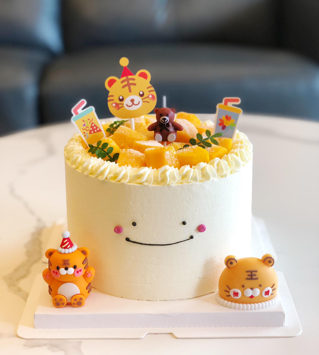 维尼熊芒果慕斯