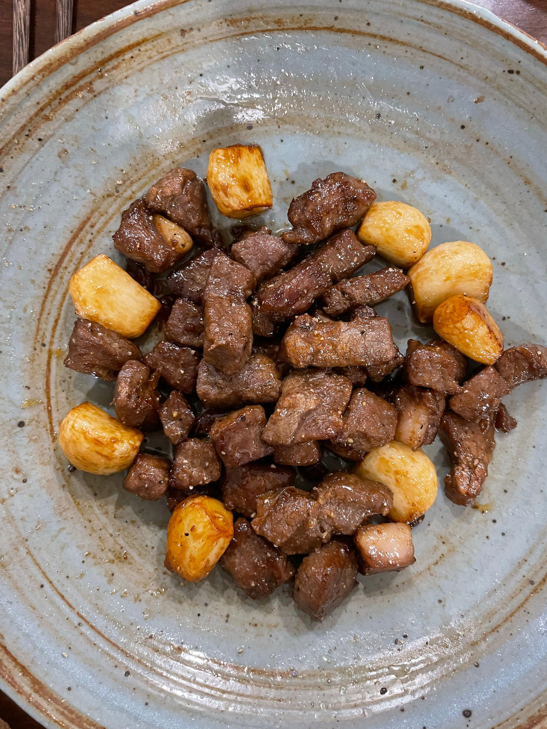 黑蒜子牛肉粒-津门秘方-家庭制作详细版
