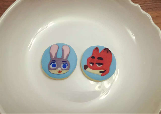 疯狂动物城糖霜饼干