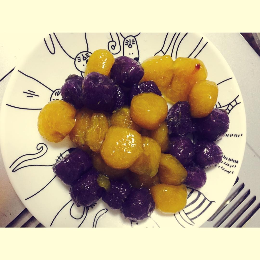 椰浆红豆芋圆