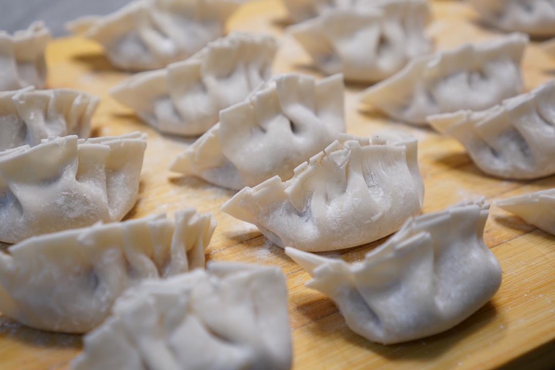 香菇肉馅饺子