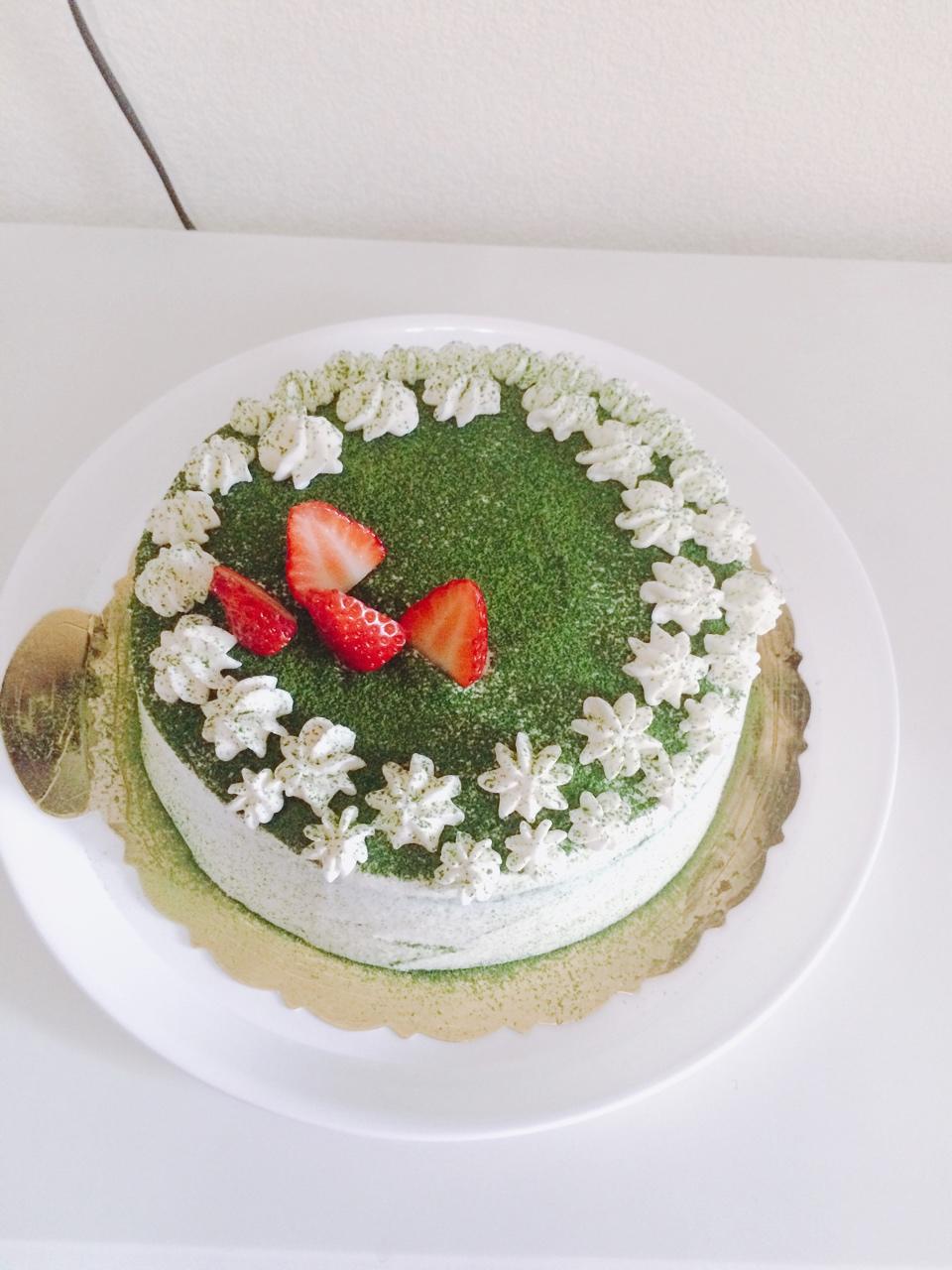 抹茶芝士 慕斯蛋糕制作方法！
