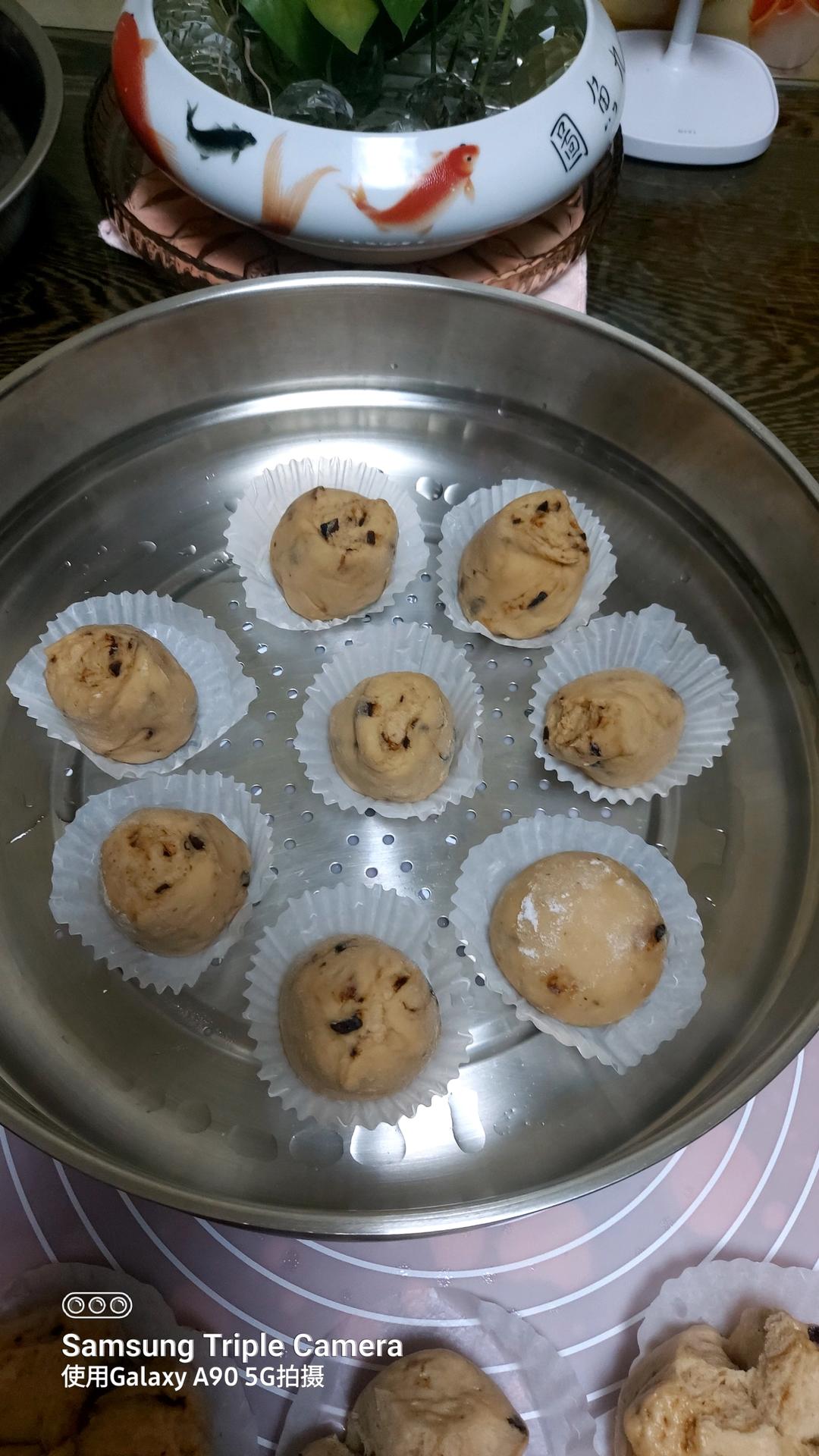 妥妥的红糖开花馒头