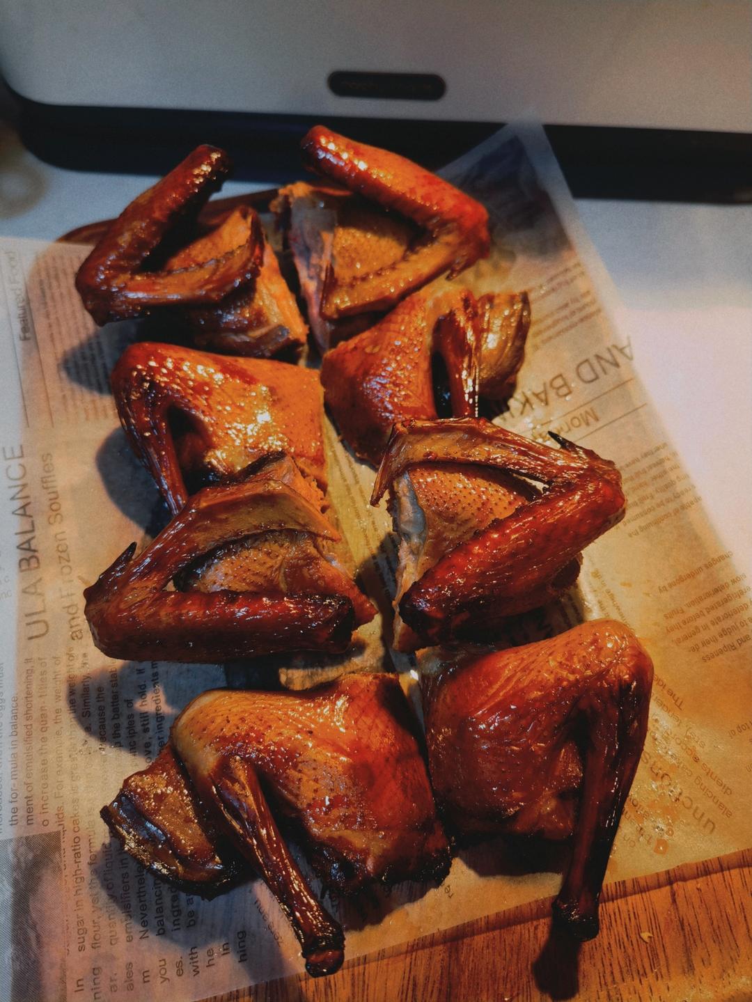 家庭版简易烤乳鸽