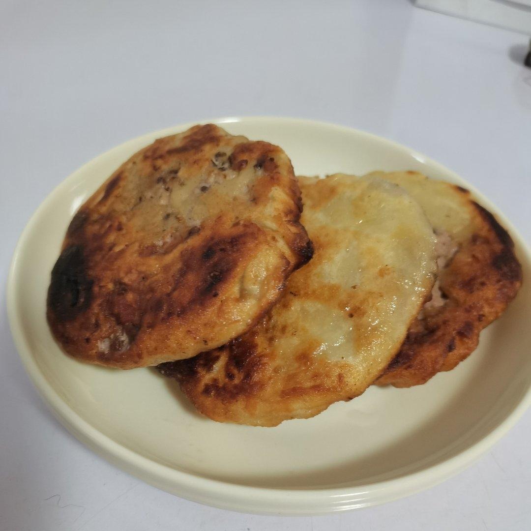 超级简单的肉饼子