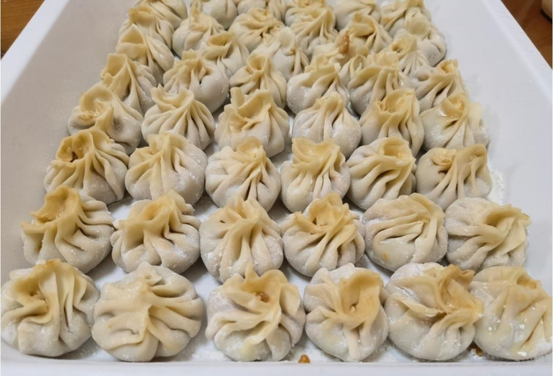 免揉面‼️脆底爆汁‼️懒人版拇指生煎包‼️