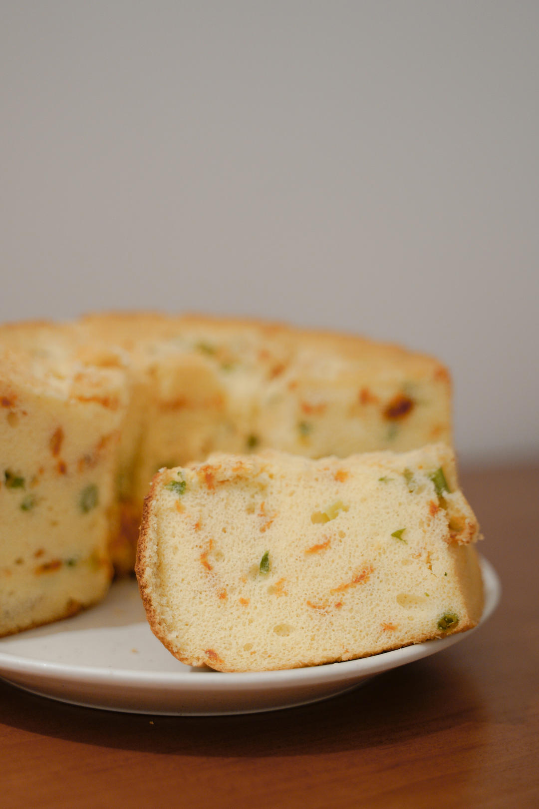 葱葱又松松戚风蛋糕