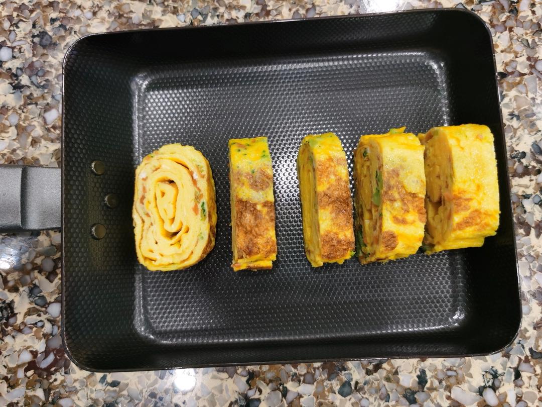 低脂高蛋白，高颜值巨好吃的早餐日式厚蛋烧、玉子烧、鸡蛋卷