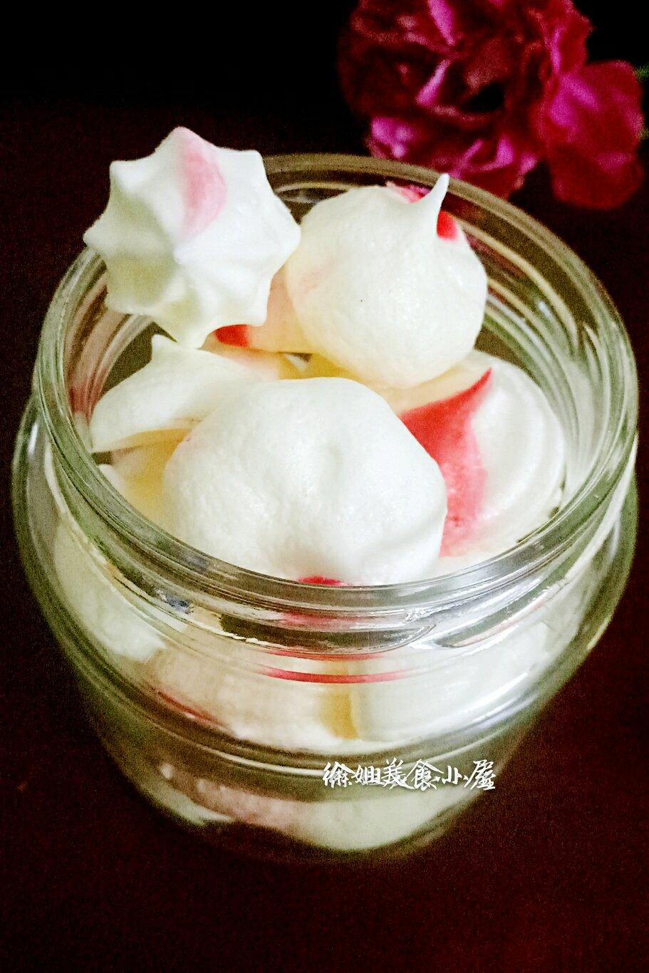 费费妈咪美食小屋做的意式蛋白糖 马林糖