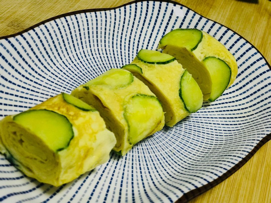 刷爆朋友圈的黄瓜贴面玉子烧