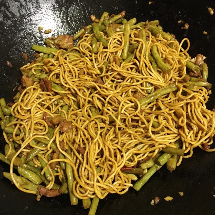 豆角焖面