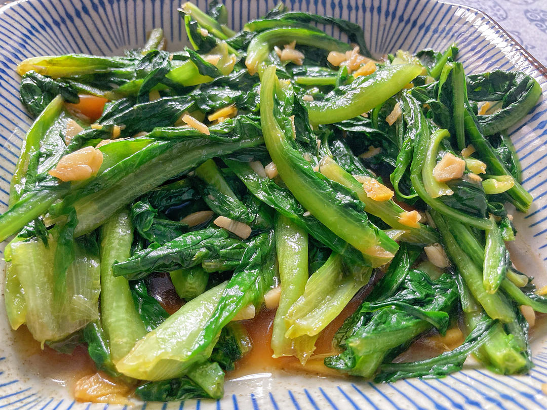 蒜蓉油麦菜（蚝油）