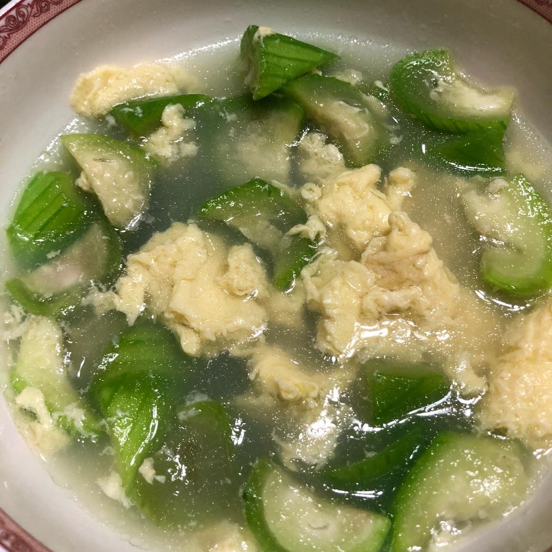 丝瓜蛋汤