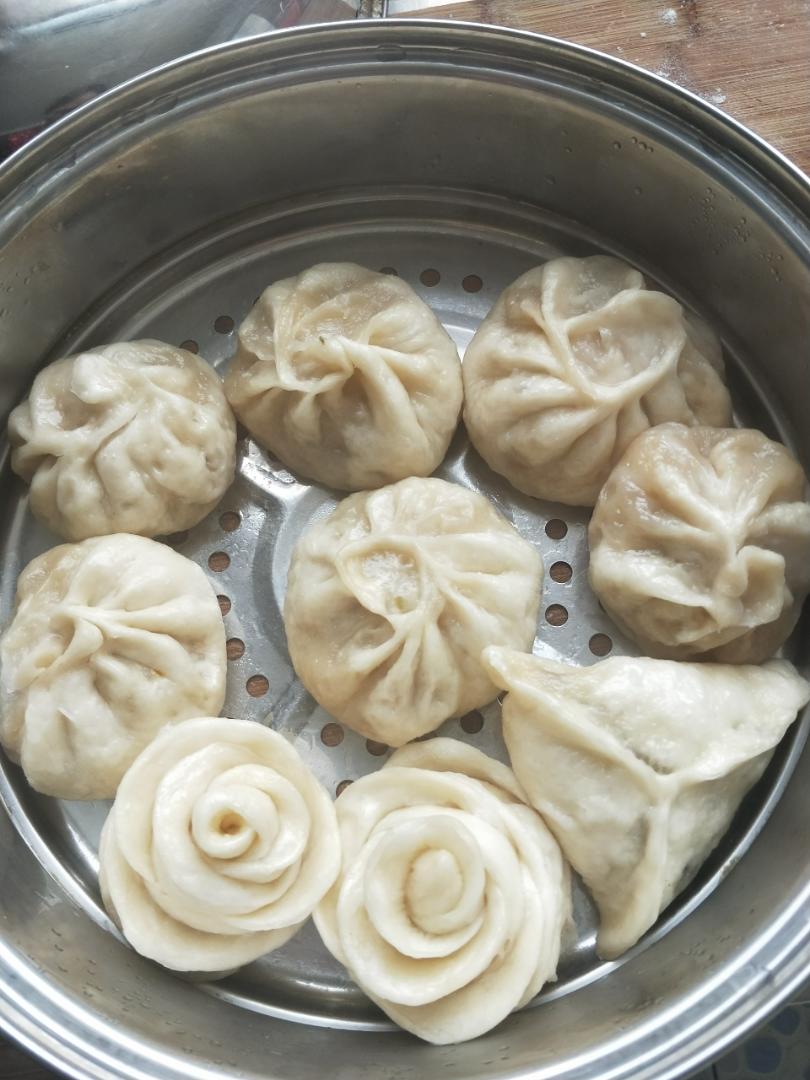 造型馒头5（玫瑰花馒头）