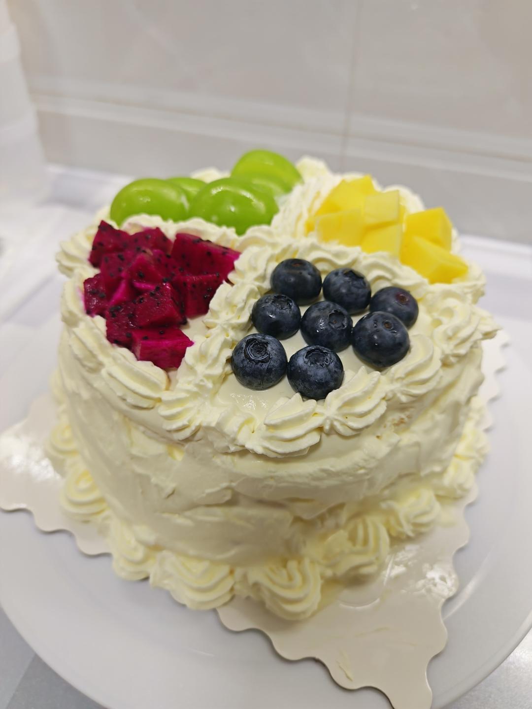8寸水果生日蛋糕