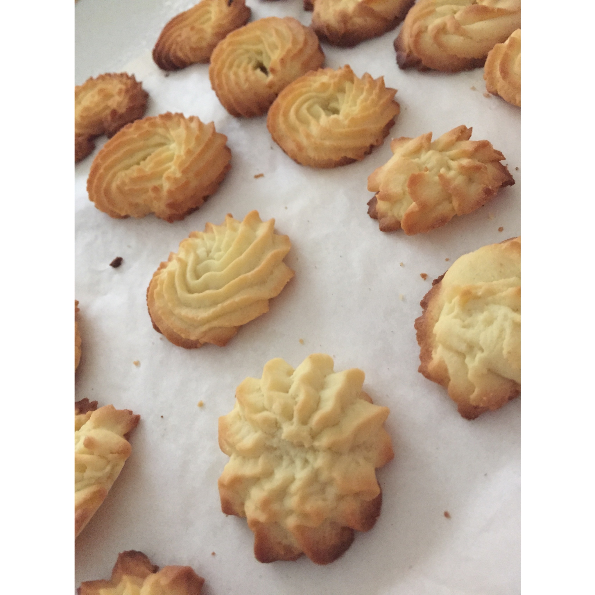 黄油曲奇（绝对成功的经验分享）