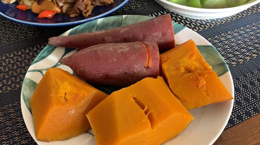 蒸馒头 红薯 芋头 南瓜