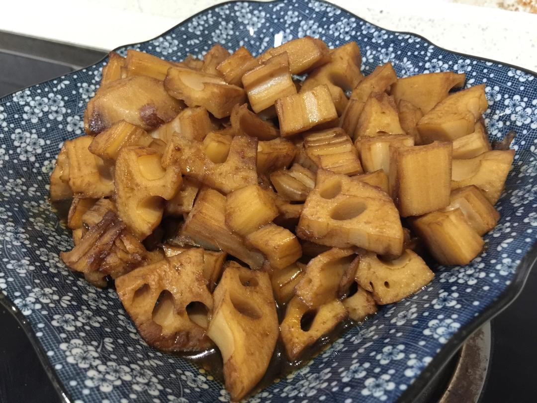 酸甜的开胃菜-  糖醋藕丁