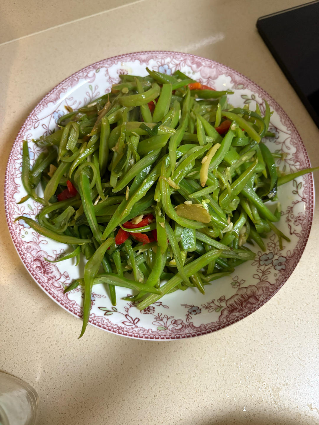 清炒刀豆