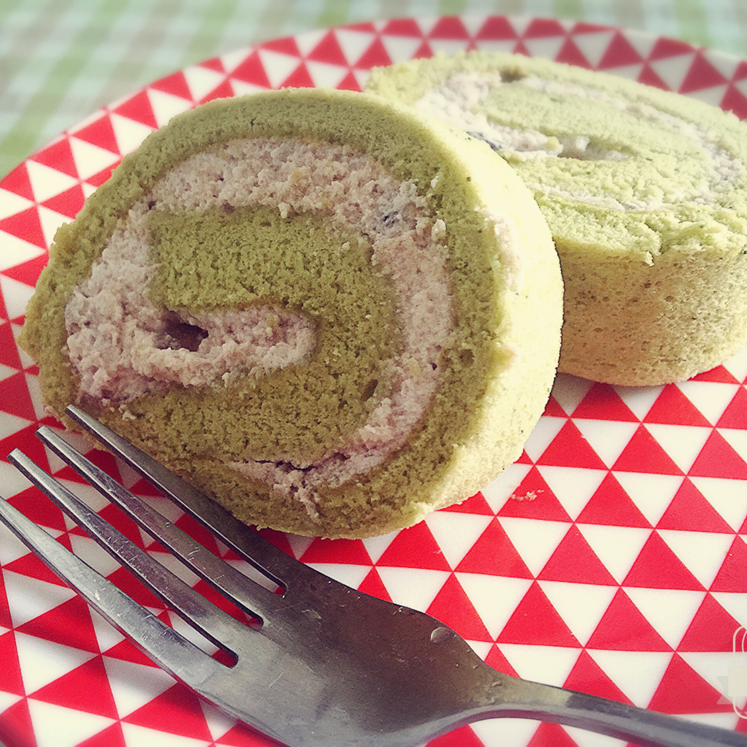 【曼达小馆】居酒屋系列：抹茶蜜豆卷与抹茶鸡尾酒