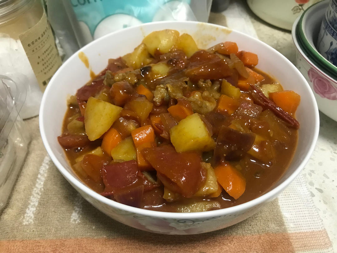 土豆肥牛