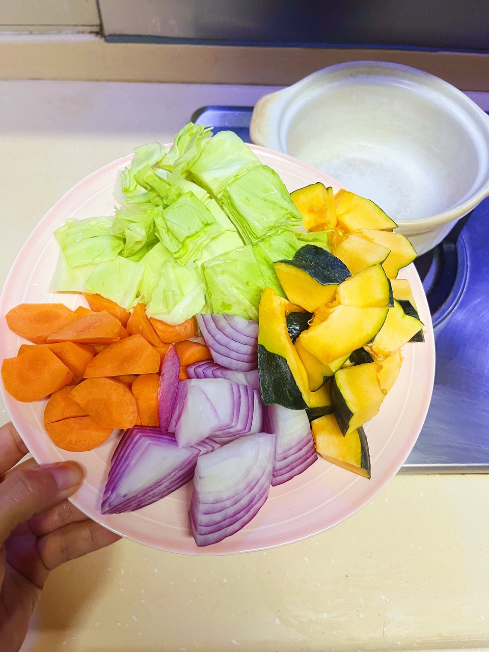 超简单的有手就会做的哈佛蔬菜汤的做法 步骤5