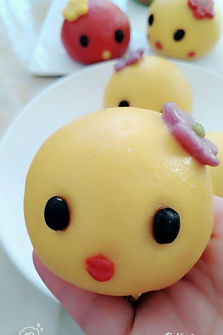 紫菱70做的小鸡馒头