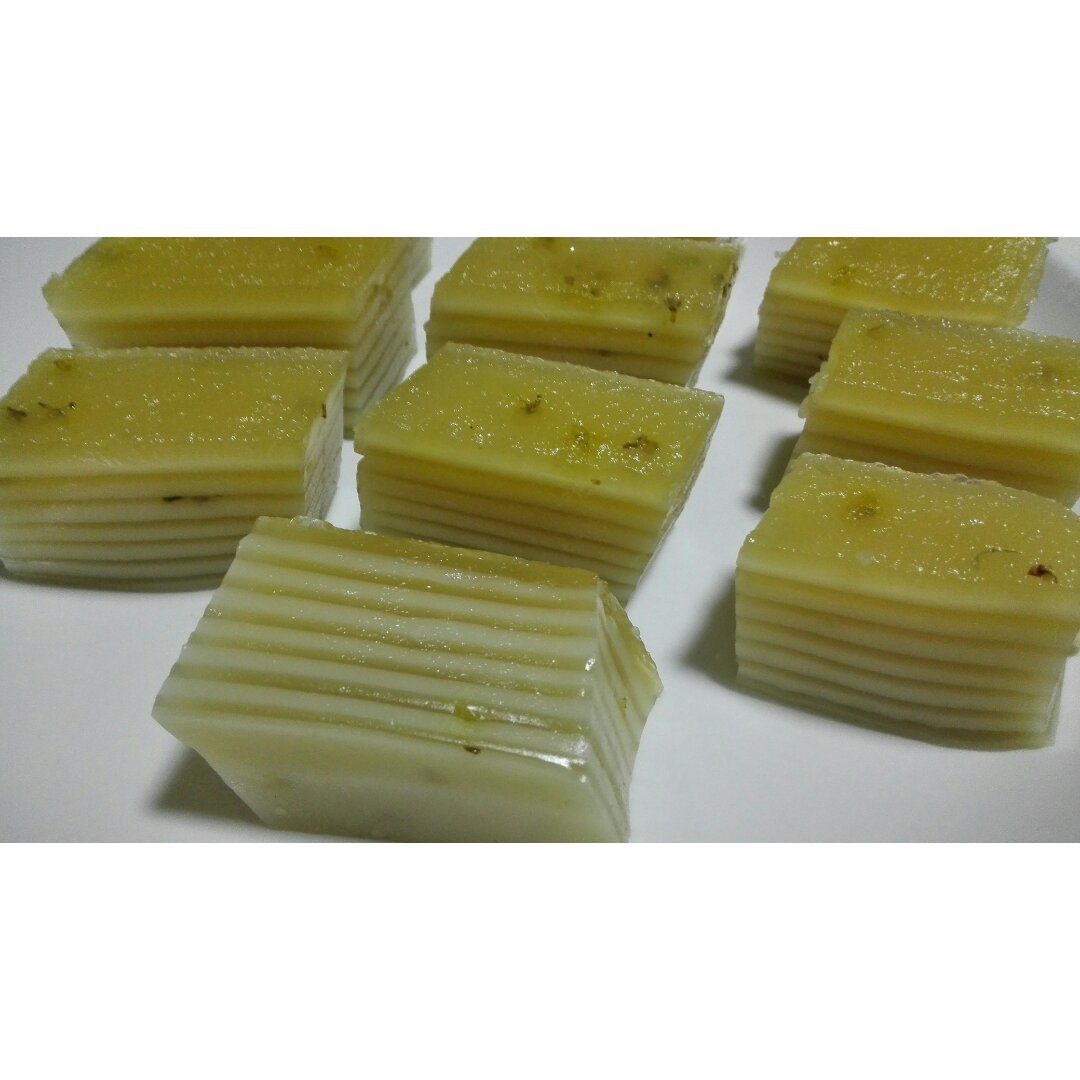 午后小甜点芒果椰汁糕教程