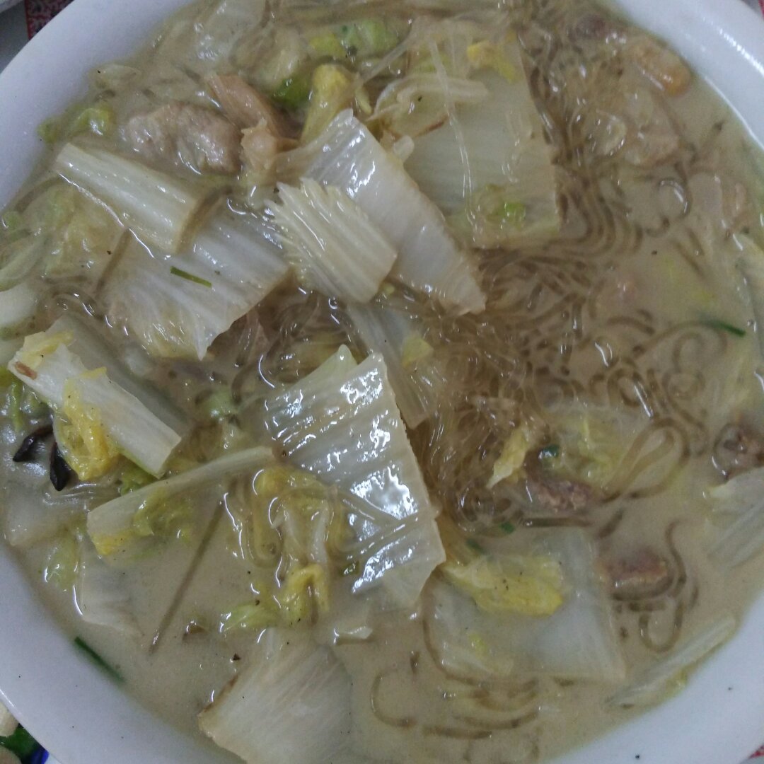 白菜炖粉条