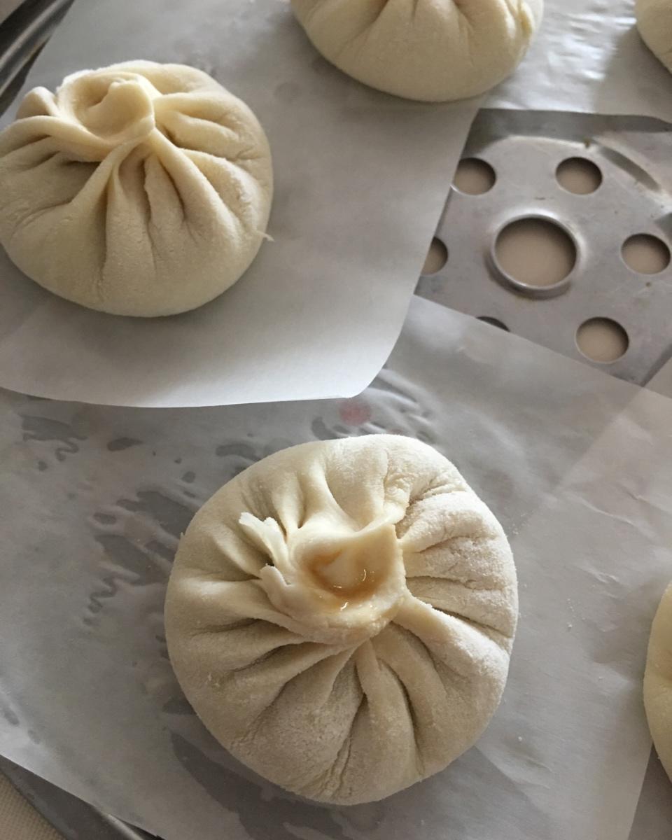 手工包子（肚脐包）