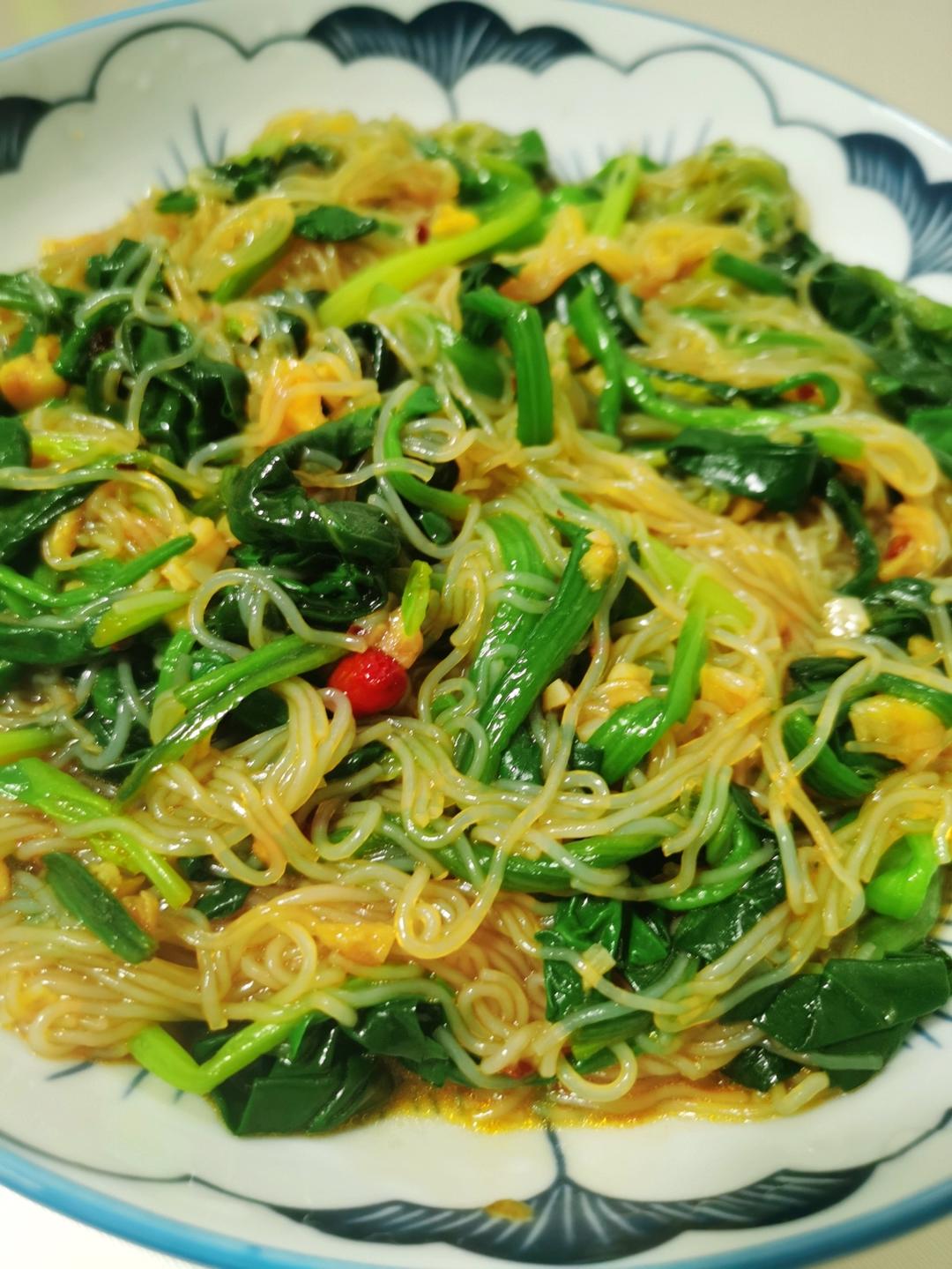 万能凉拌菜料汁（凉拌菠菜粉丝）
