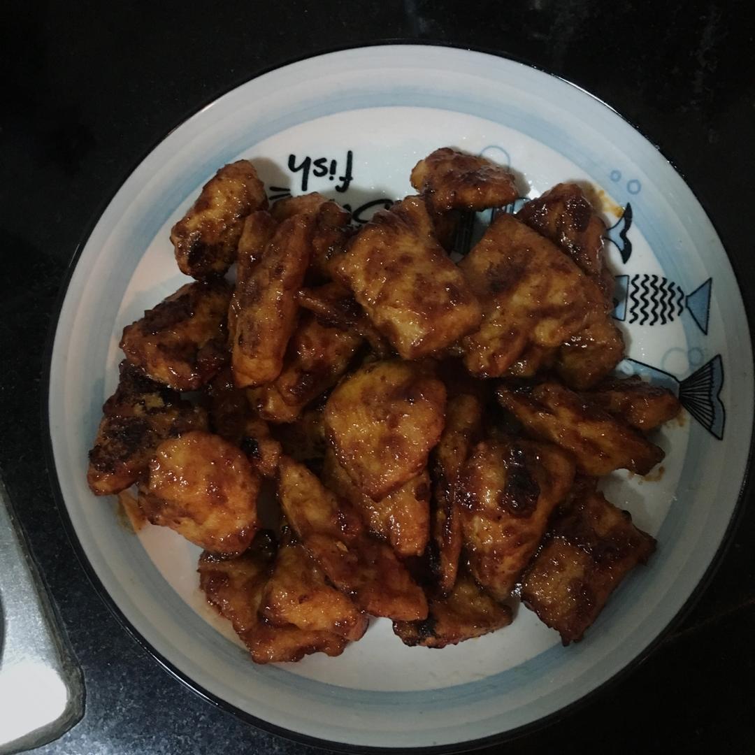 酸甜可口的糖醋里脊(鸡胸肉版)