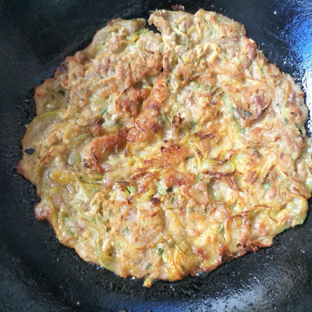 南瓜鸡蛋煎饼