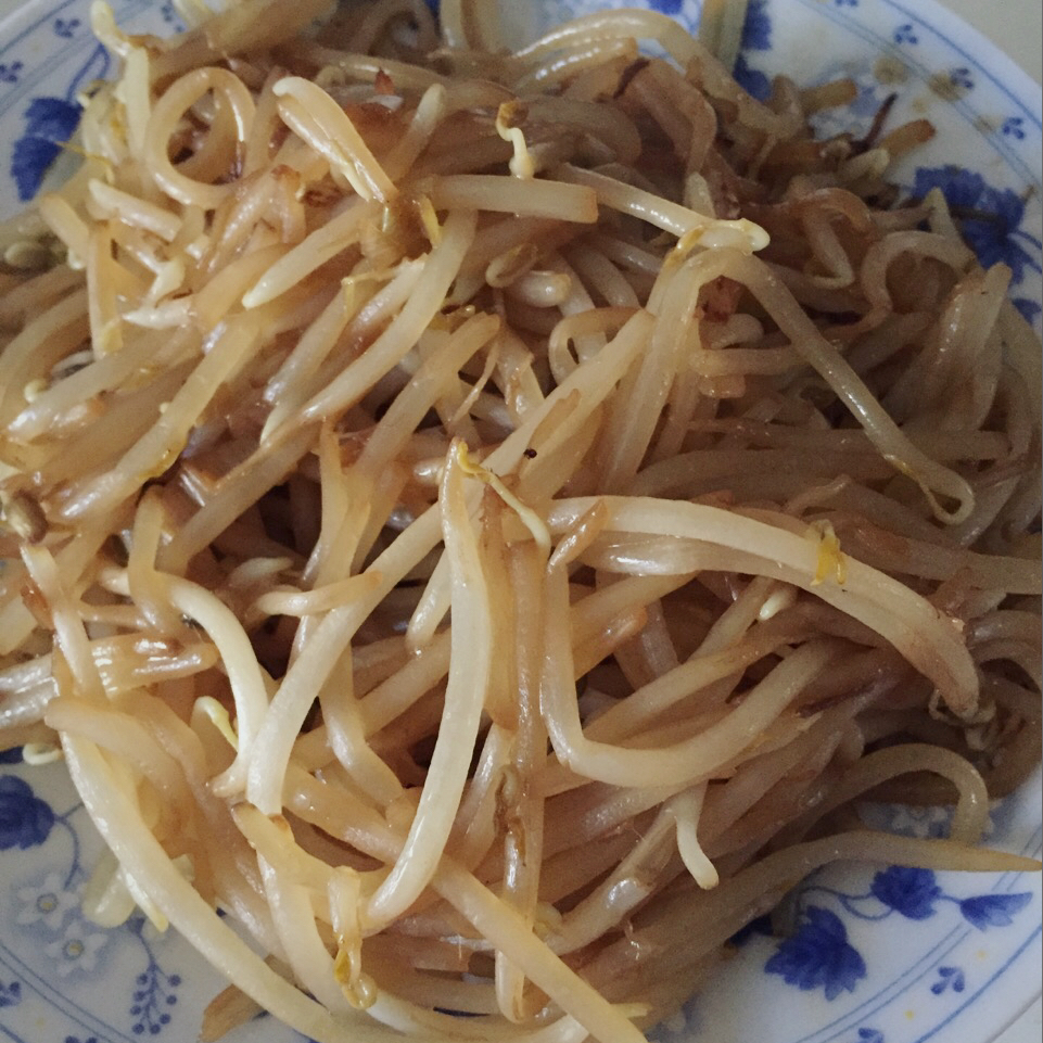炒豆芽