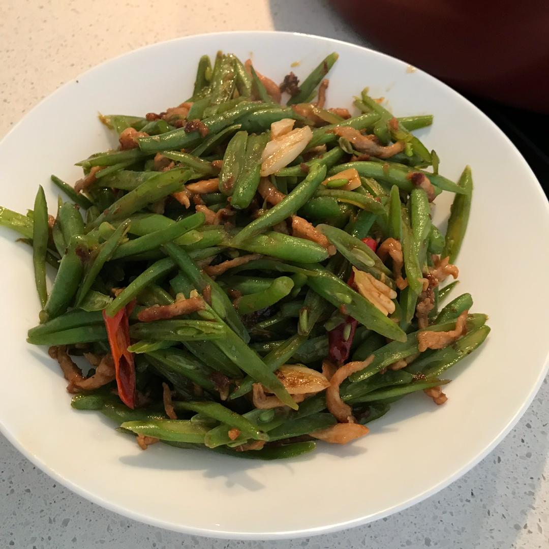 豆角丝炒肉