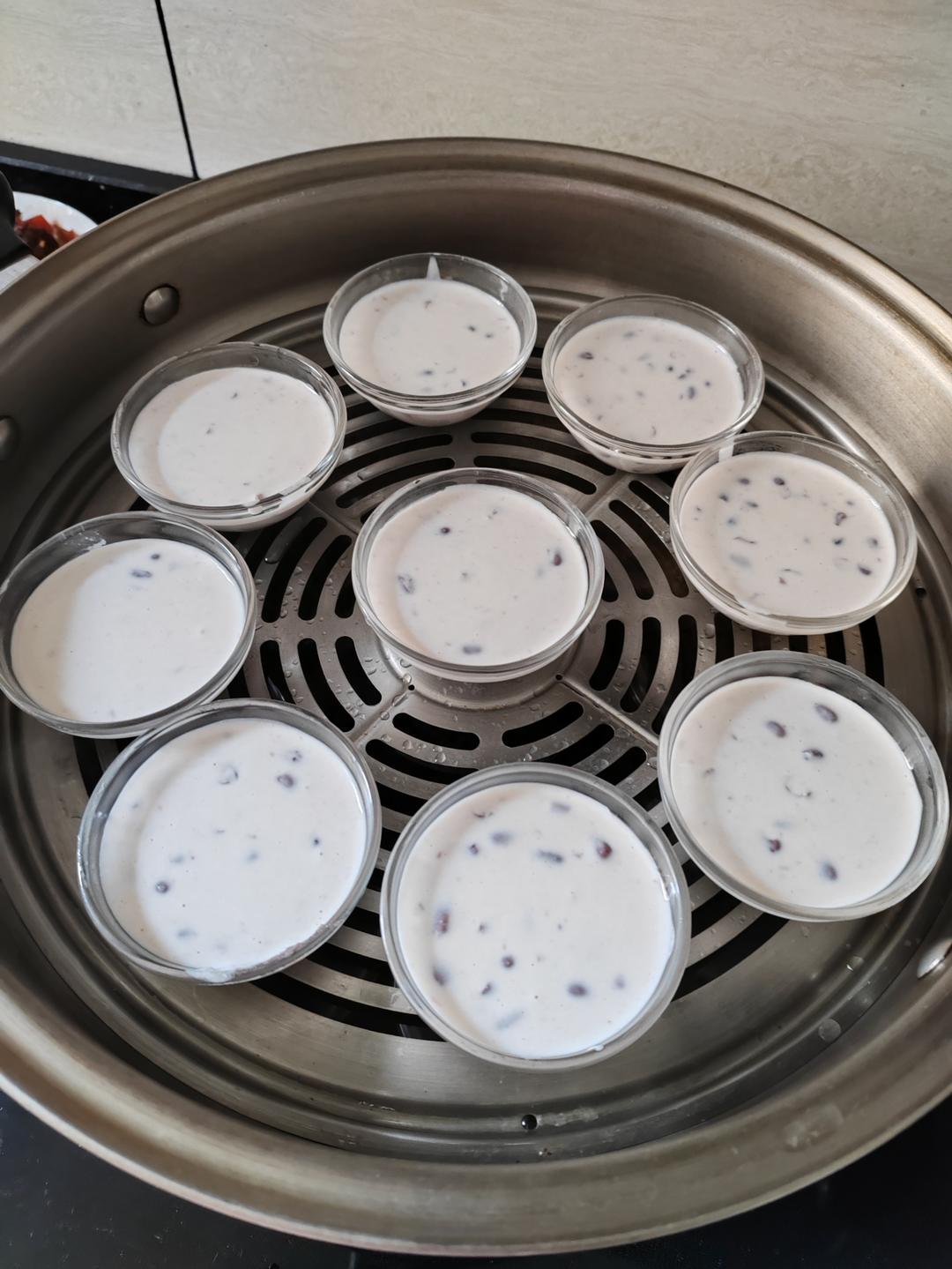 香甜软糯！甜而不腻！一次成功的红豆糯米糕！