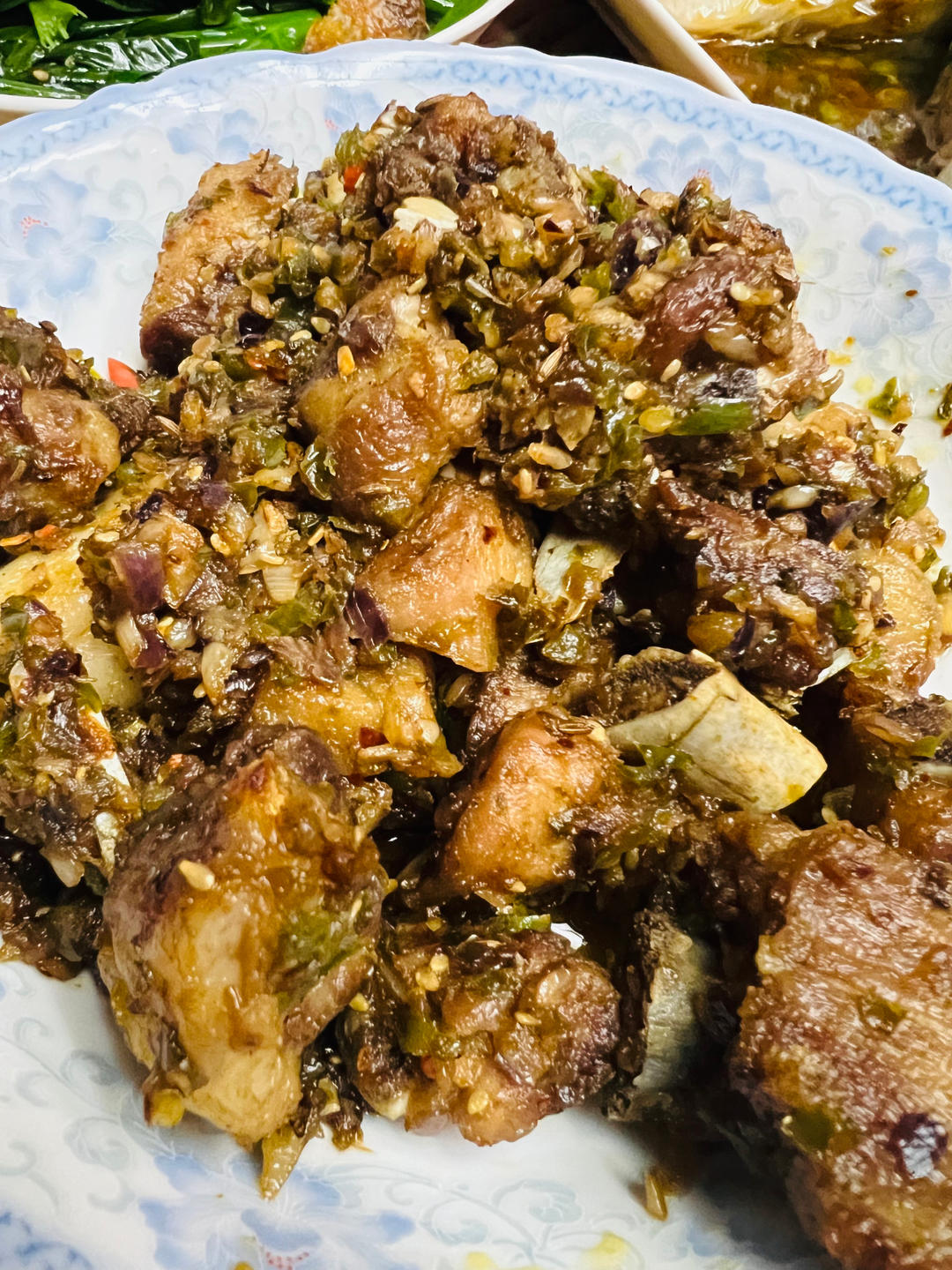 香辣排骨｜免油炸