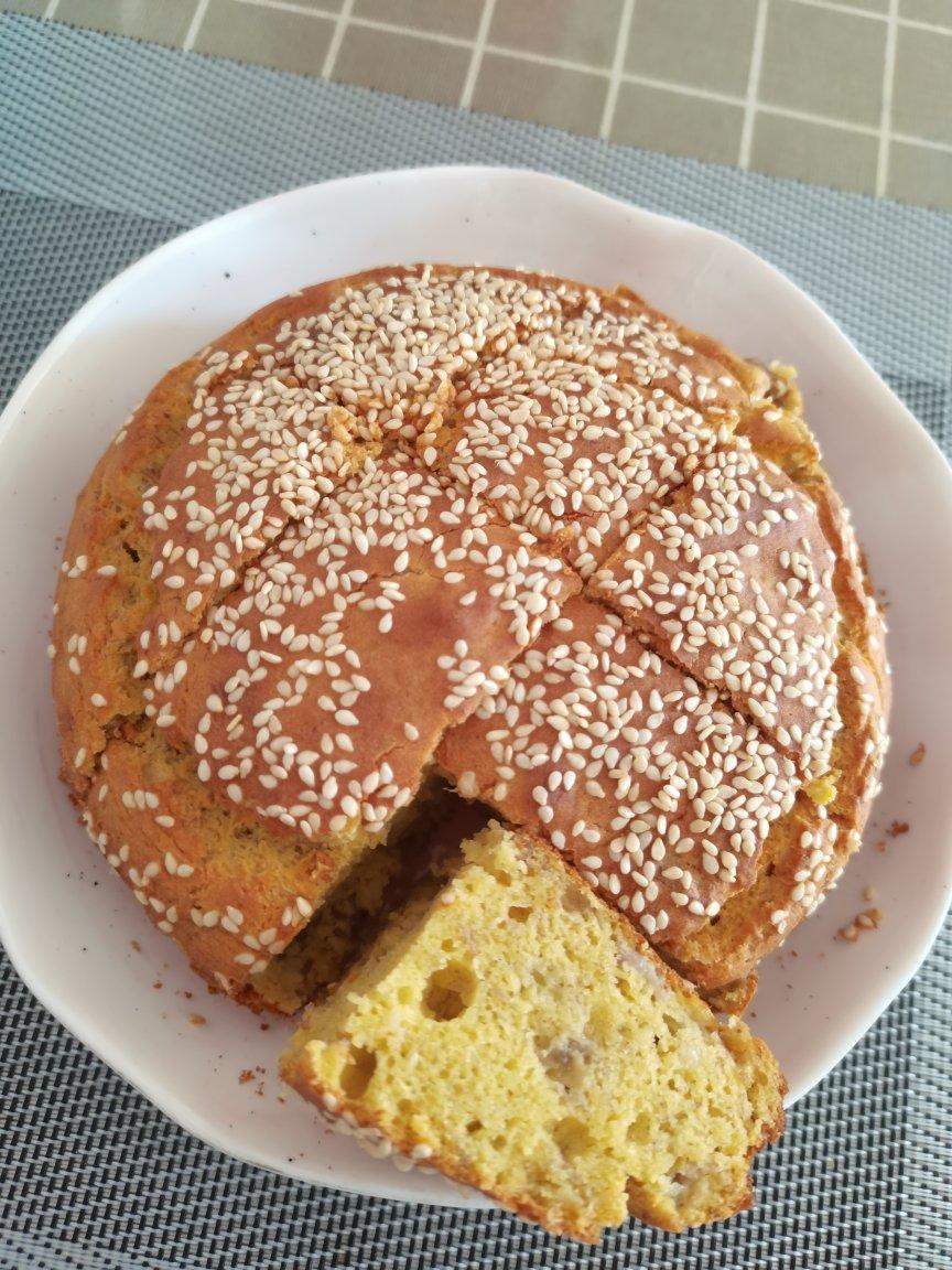 不放一滴油  一块不到100卡：香蕉🍌磅蛋糕