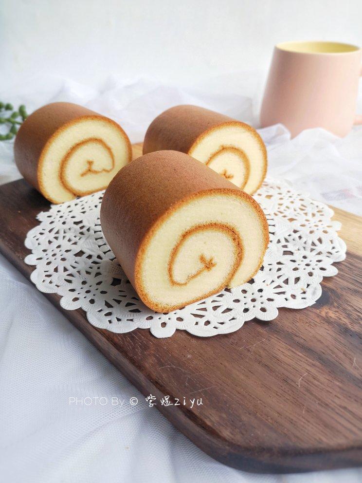 紫煜zy做的原味蛋糕卷后蛋法