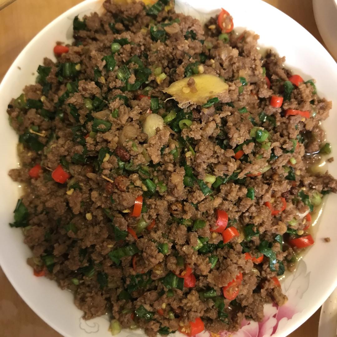 傣味小米辣炒牛肉