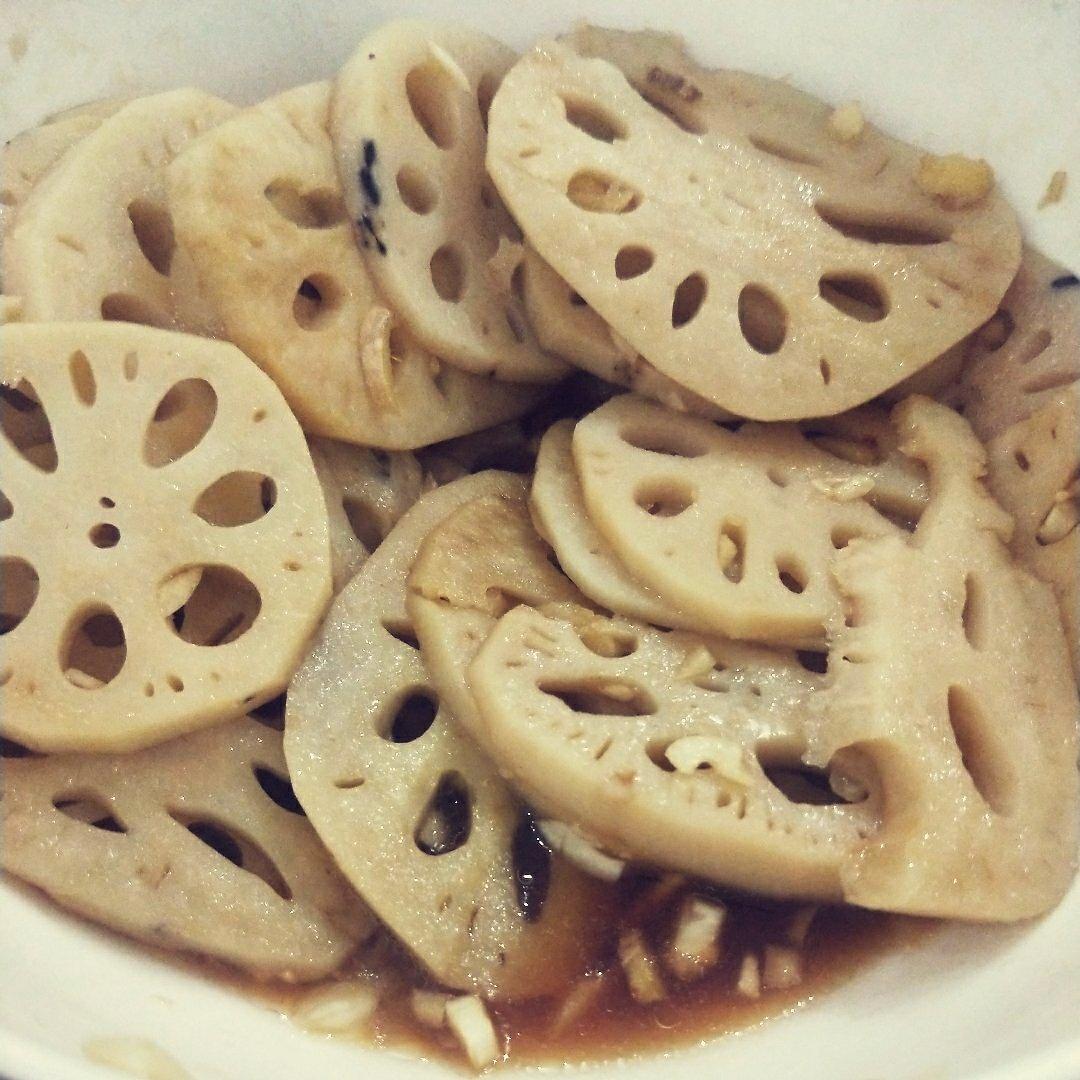 凉调藕片