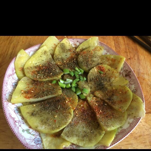 懒人烤土豆片的做法