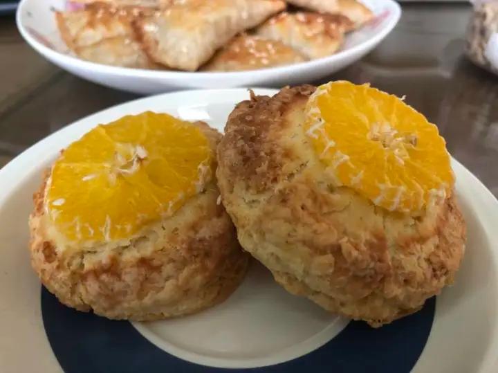酥松的香橙司康