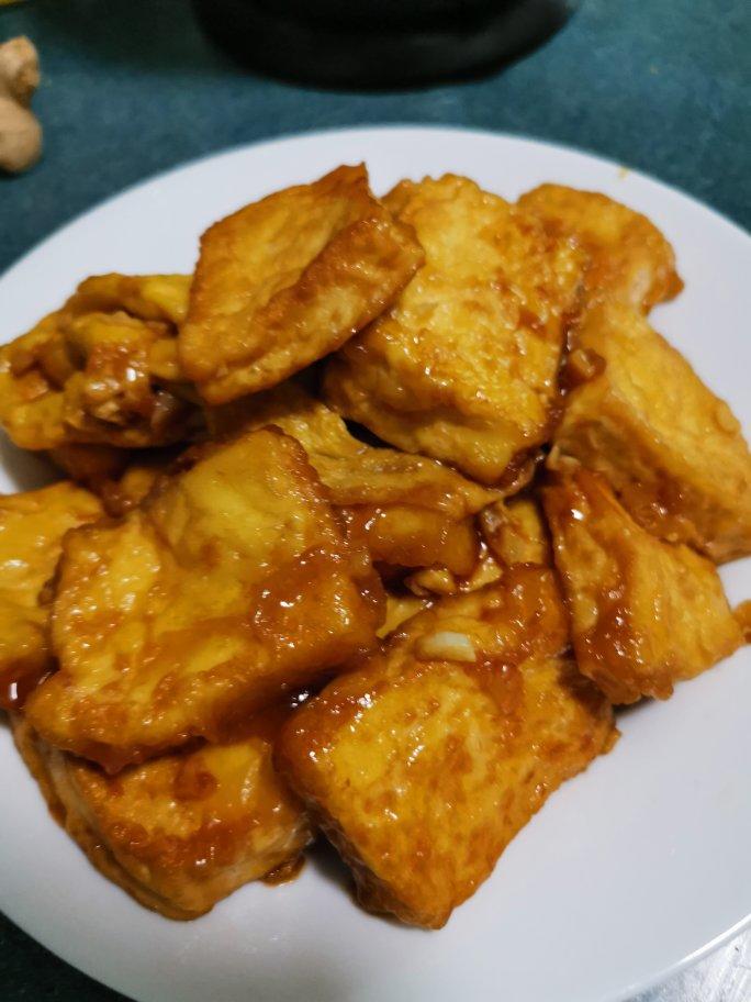 无敌好吃的香煎豆腐
