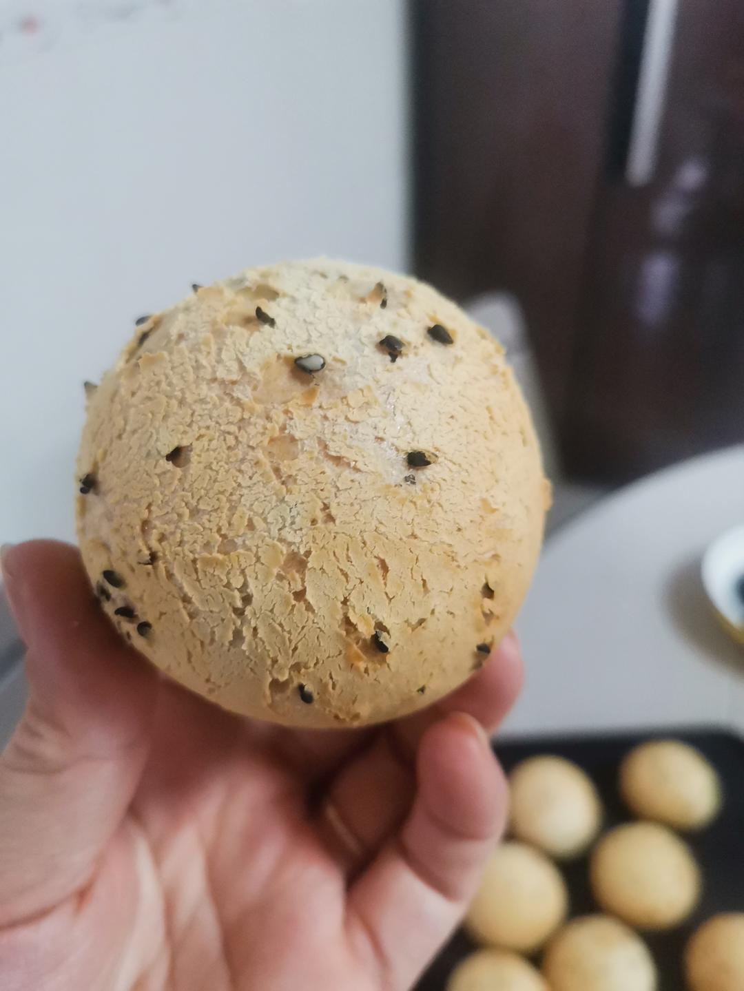 5分钟超快速｜空心麻薯球｜恐龙蛋面包球｜Q弹好吃｜完爆山姆会员店