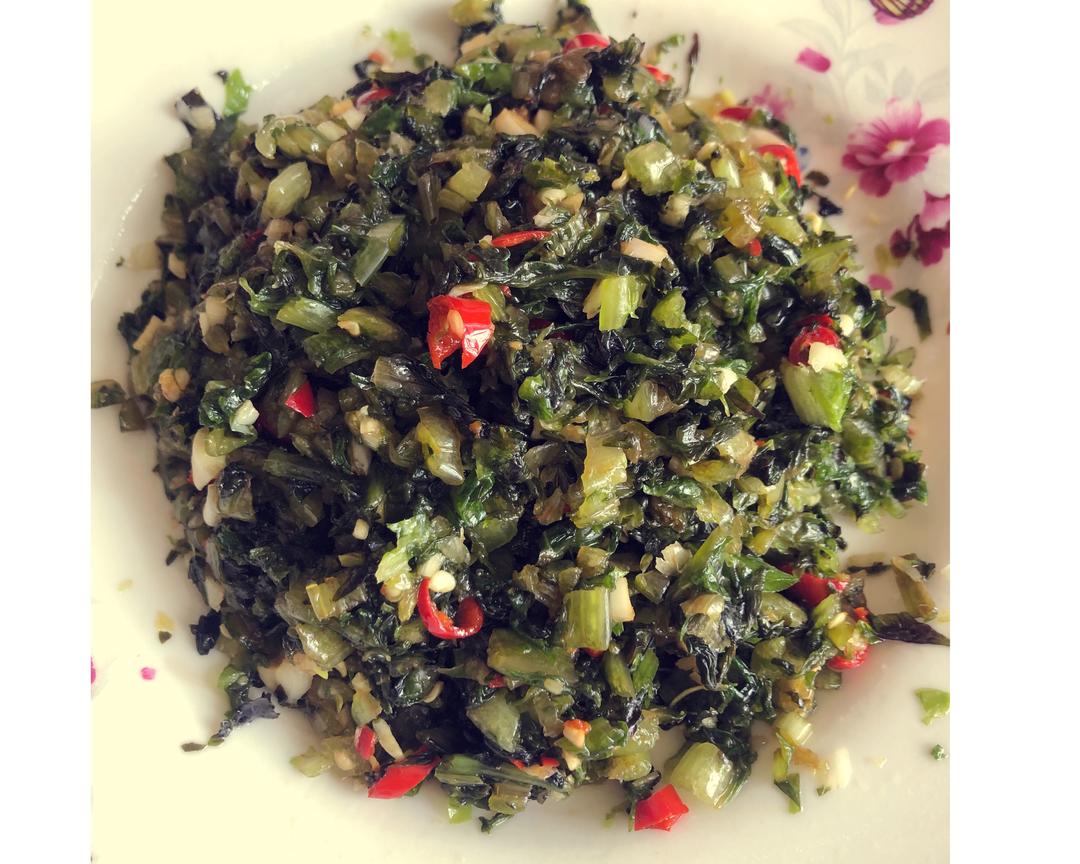凉拌莴笋叶