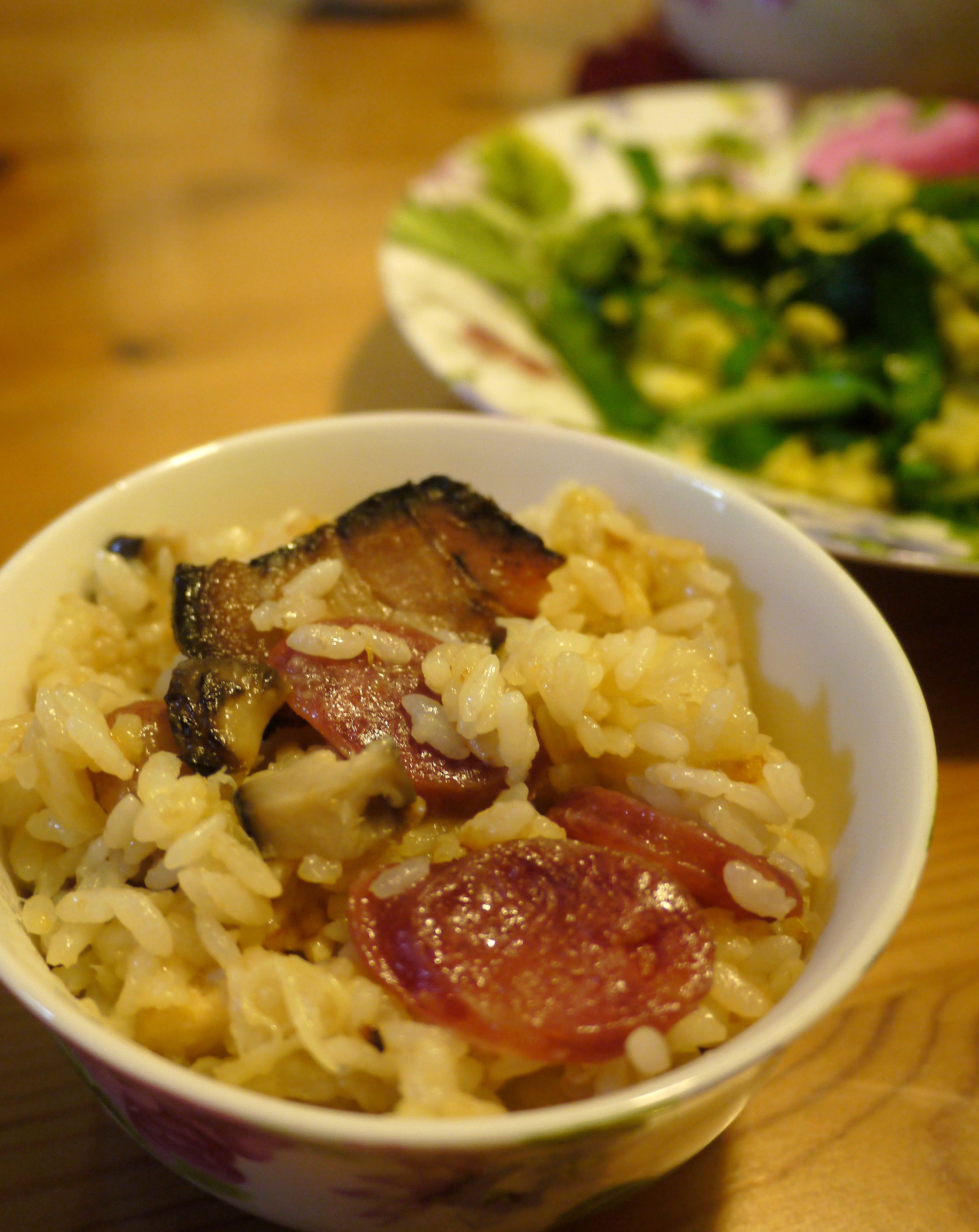 腊味土豆饭
