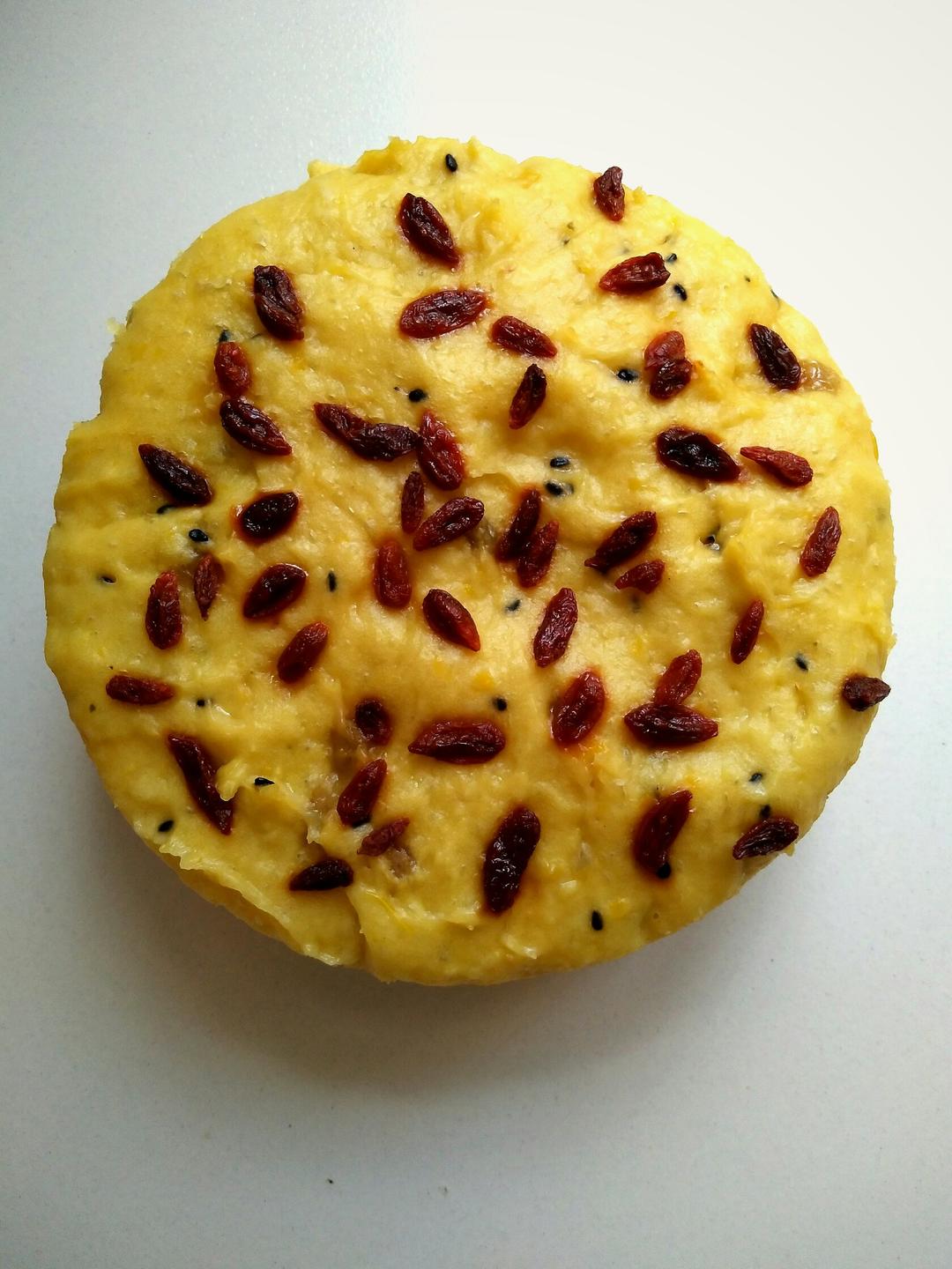 南瓜发糕 Steamed Pumpkin Cake